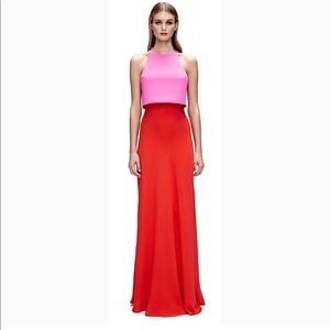 Jill by Jill Stuart Colorblock popover dress